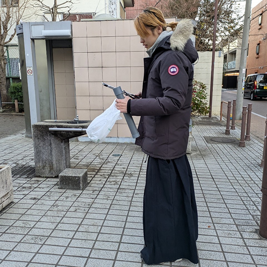 アップサイクル・公園ゴミ拾い
